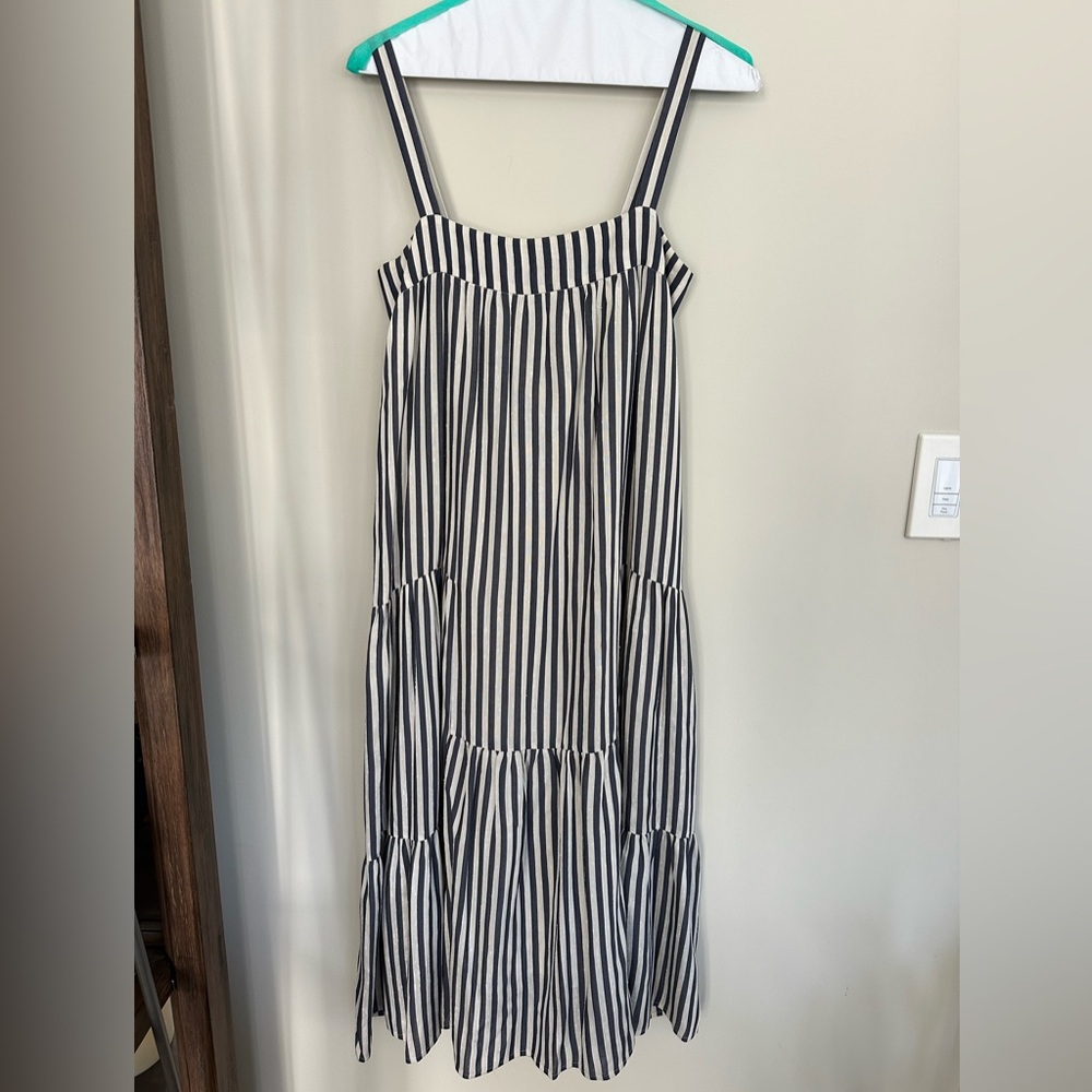 Jenni Kayne Summer Dress -  navy stripe. XS. Sold out on website - Picture 6 of 13